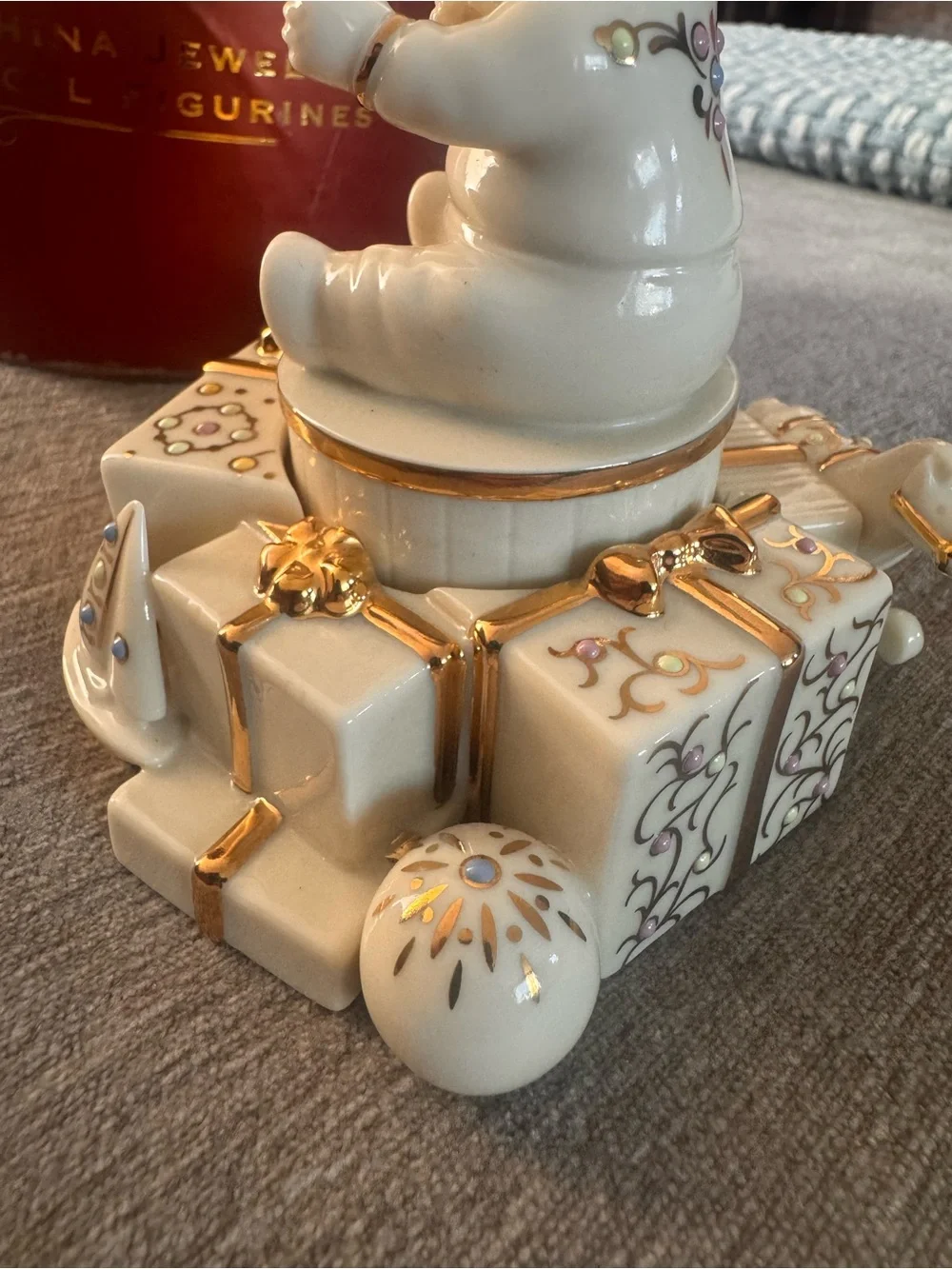 Lenox CHINA JEWELS™ MUSICAL FIGURINE BABY BLOCKS 